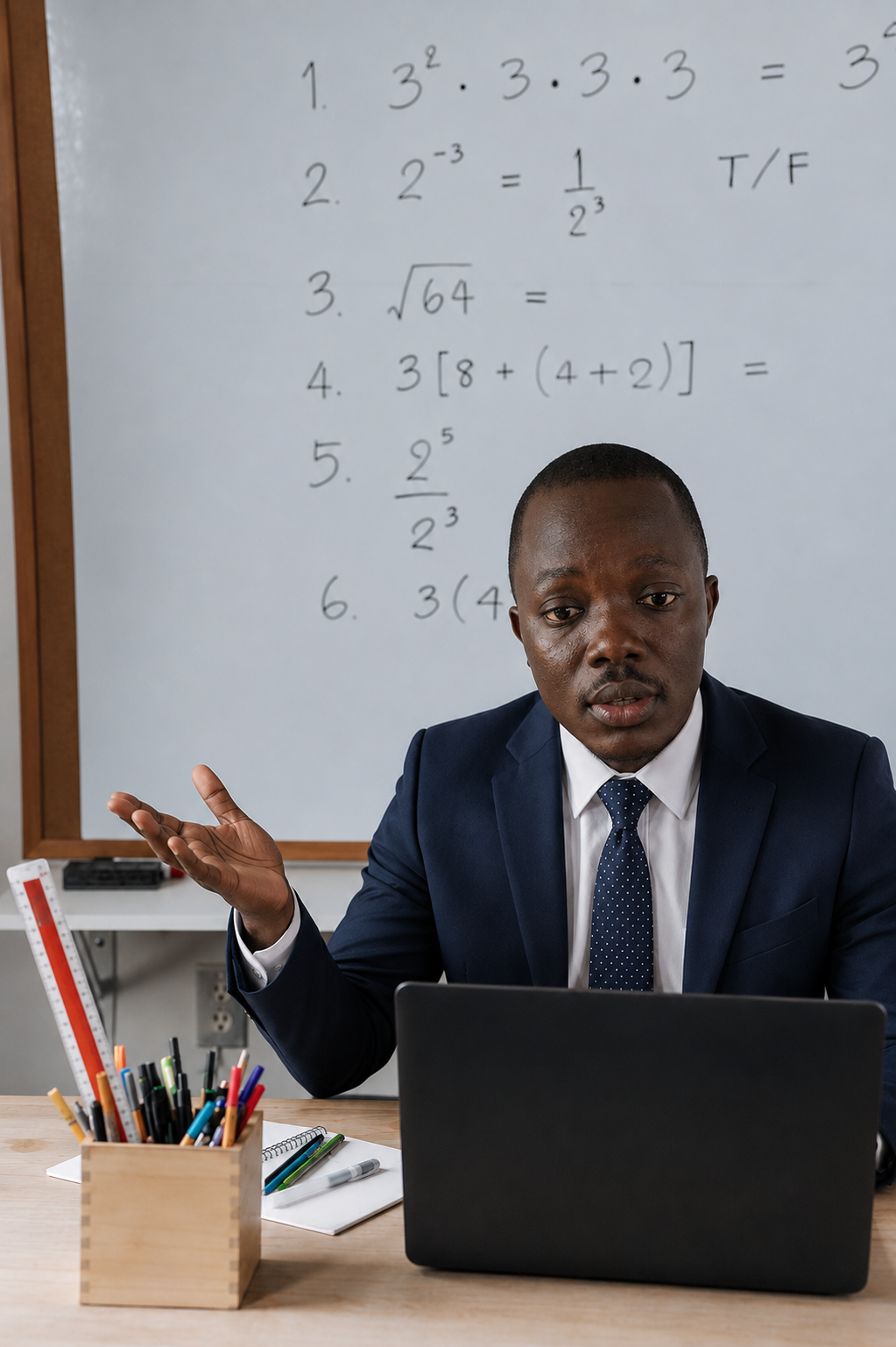 Students in class